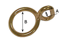 3611B Rigid Loops with Rings - 2