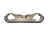 855M Heavy Double End Spring Snap Hooks