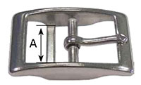 146SS Square Corner Double Bar Buckles - 2