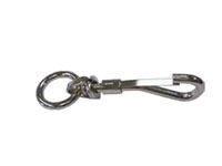 406ST Chain Snap Hooks with Swivel and Ring