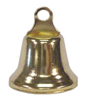 22 Millimeter (mm) Outside Diameter (B) Brass Polished Finish Liberty Bell