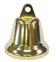 52 Millimeter (mm) Outside Diameter (B) Brass Polished Finish Liberty Bell