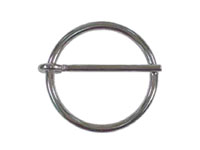 10870ST Ring Buckles with Tongue Girth