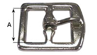 1180ST Stamped Center Bar Girth Buckles - 2