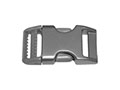 ALU-FLEX® 5002A Half Aluminum Half Plastic Adjustable Side-Release Buckles