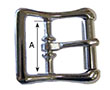 40Z Center Bar Buckles with Rollers - 2