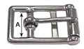 1235SS Girth Buckles with Roller - 2