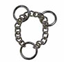 2.5 Millimeter (mm) Material Thickness (B) Nickel Plated Finish CDW Martingale Chain