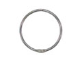 1/2/3 Inch (in) Inside Diameter (A) Nickel Plated Finish Split Snap O-Ring