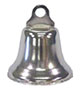 25 Millimeter (mm) Outside Diameter (B) Brass Polished Finish Liberty Bell