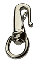 5020Z Gooseneck Snap Hook with Round Swivel On Batz Corporation