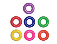 7201 Plastic Circle Beads