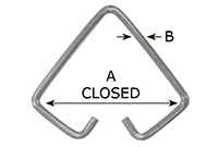 4521ST Triangle Wire Loops - 2
