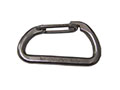 580-08 Italian Stainless Steel Carabiner Hooks with Wire Tongue